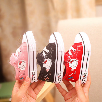 Zapatillas deportivas Hello Kitty para mujer y niño 