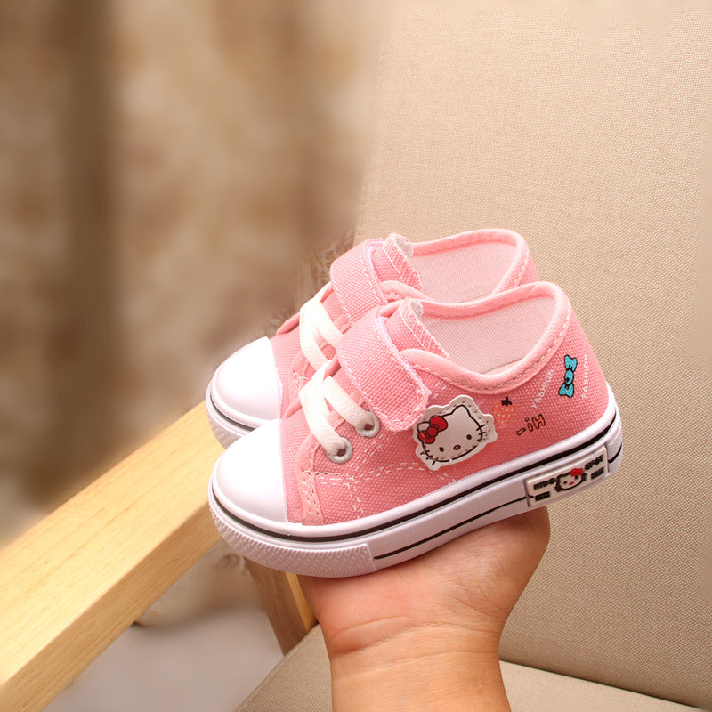Zapatillas deportivas Hello Kitty para mujer y niño 