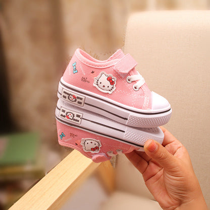 Zapatillas deportivas Hello Kitty para mujer y niño 