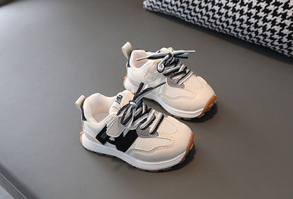 Zapatillas deportivas para niños MG con velcro y cordones 