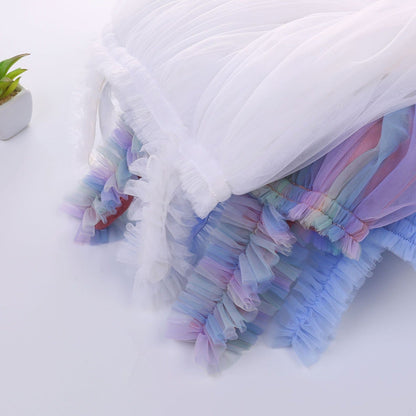 Vestido de tul con tirantes para niña 