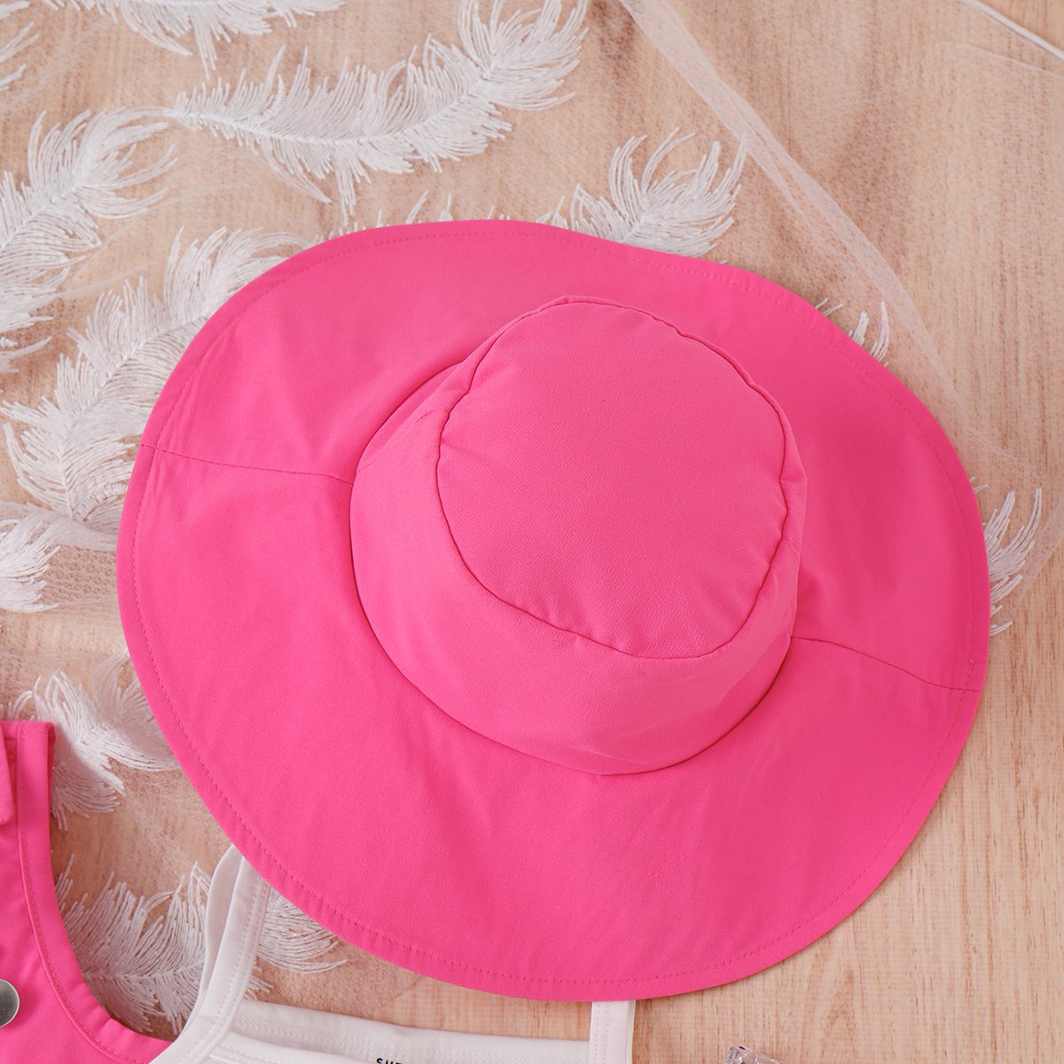 Conjunto de vestido y chaleco de mariposa 