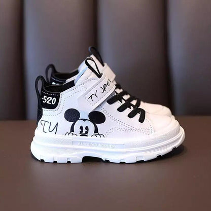 Zapatillas de Mickey Mouse para otoño e invierno/Zapatillas para niñas y niños/Zapatillas deportivas de tenis 