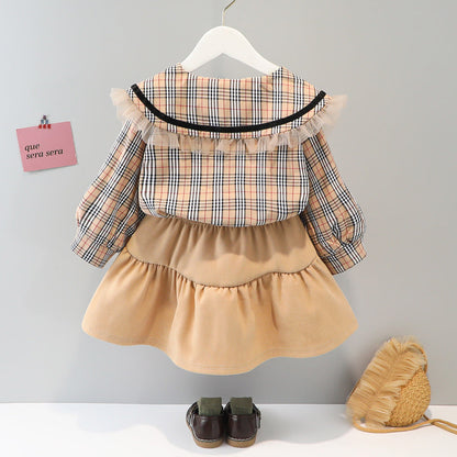 Conjunto de falda con cerezas Bulberry 