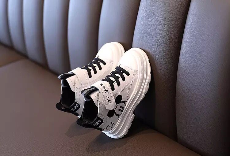 Zapatillas de Mickey Mouse para otoño e invierno/Zapatillas para niñas y niños/Zapatillas deportivas de tenis 